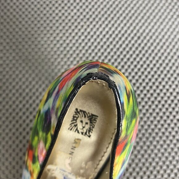 Anne Klein Heels Womens Size 10 M Multicolor Floral Pumps Stilettos Pointed Toe - Picture 12 of 14